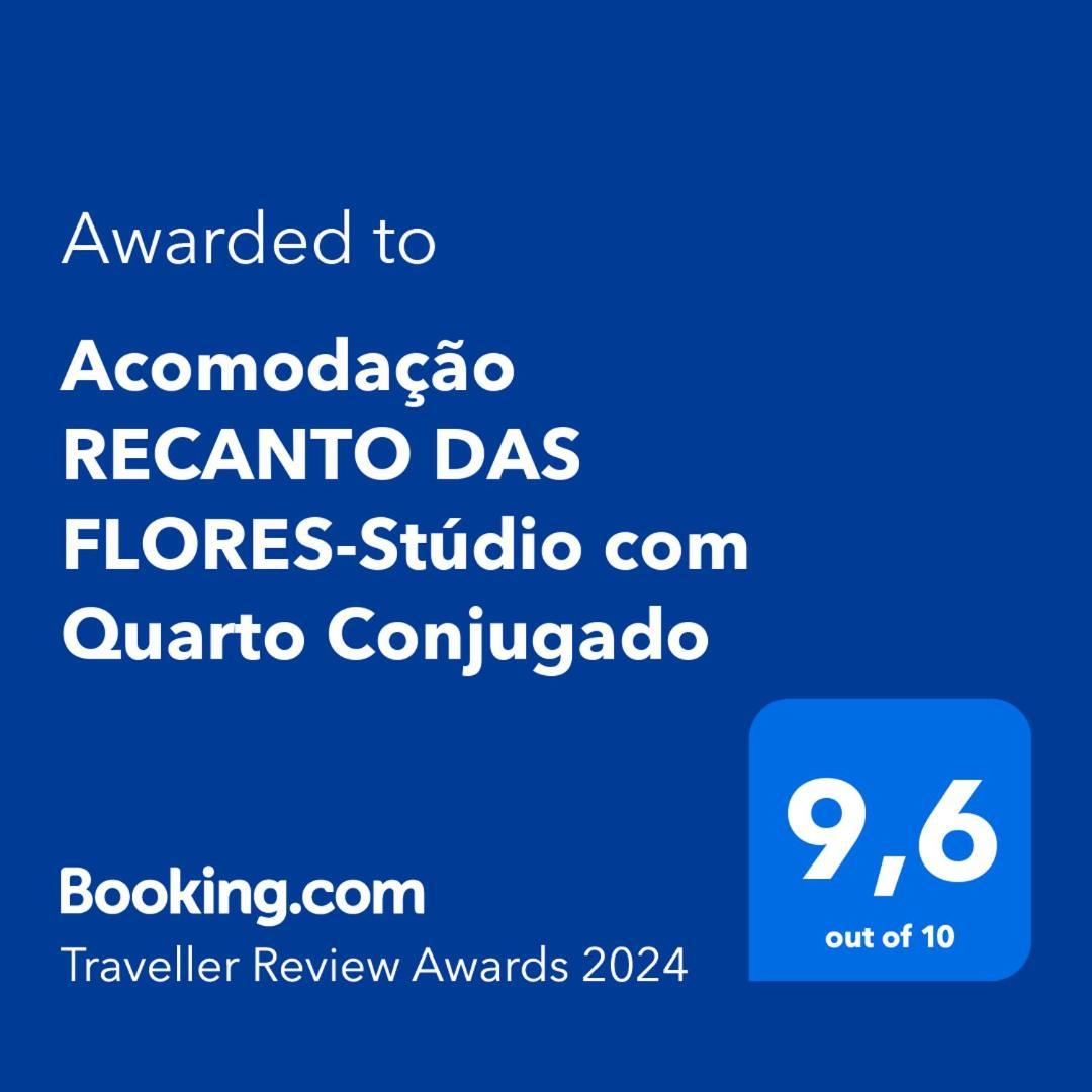 Acomodacao Recanto Das Flores-Studio Com Quarto Conjugado Трамандаі Номер фото